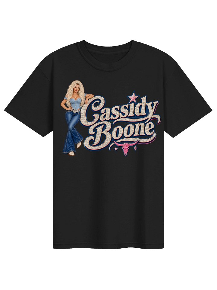 Cassidy Boone Western Rhinestone Tee